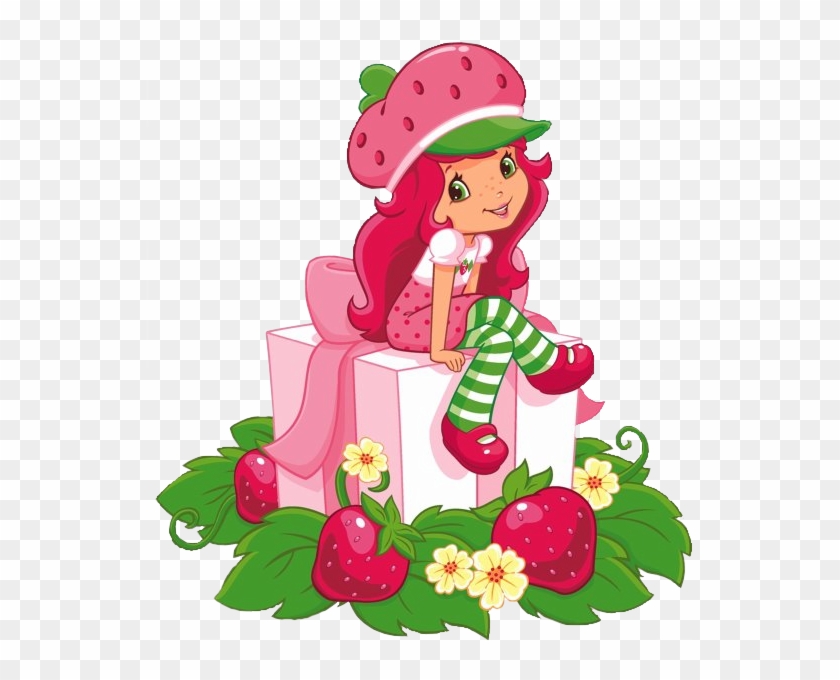 Strawberry Shortcake On A Box By Necroangl - Strawberry Shortcake Clipart #167673