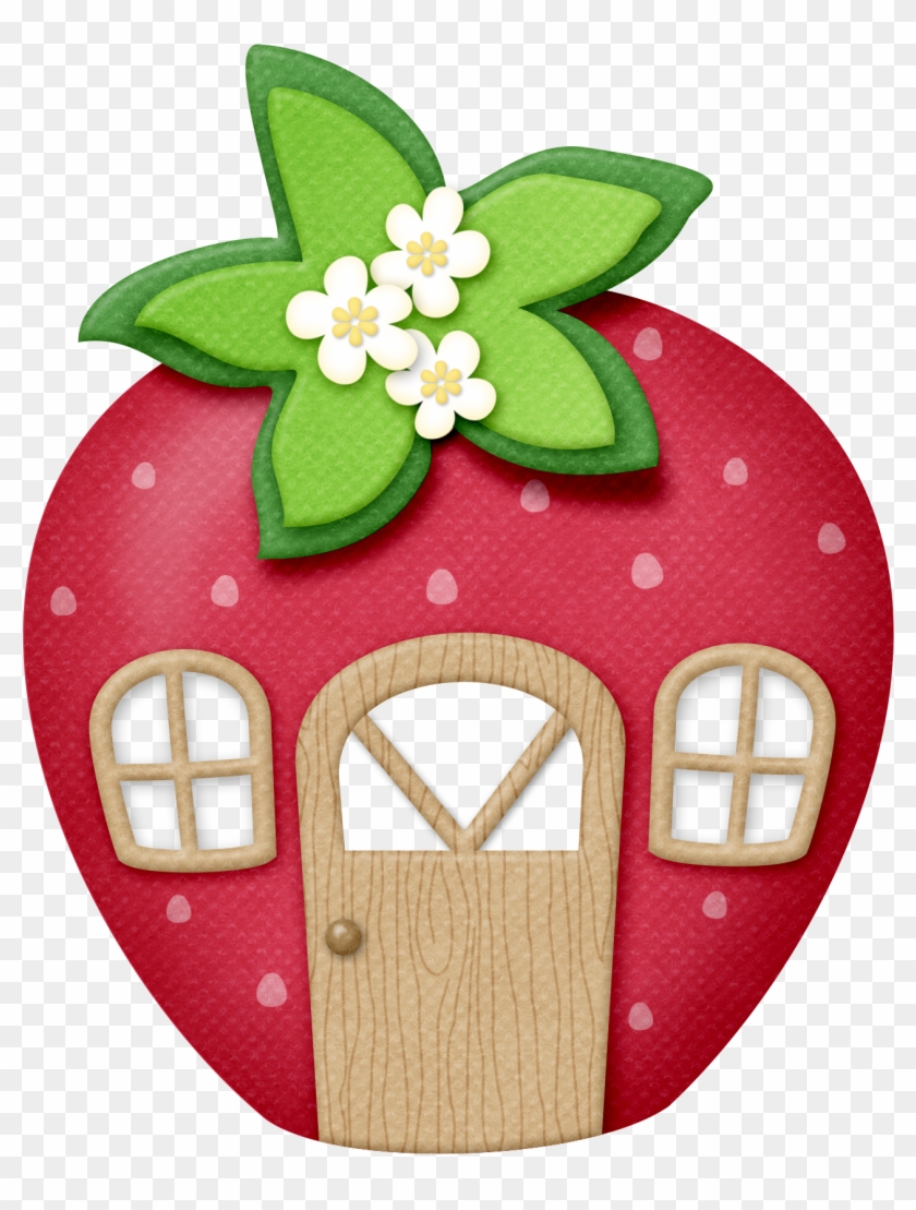 B *✿* Strawberry Kisses - Strawberry Shortcake House Clipart #167681