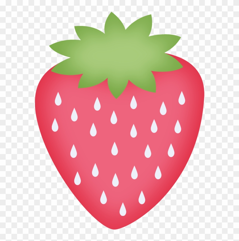 Say Hello Food Clipartfood Itemsstrawberriesfree - Strawberry Clipart #167731