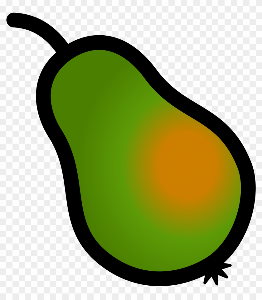 Illustration Of A Pear - Armut Çizim Png #167744