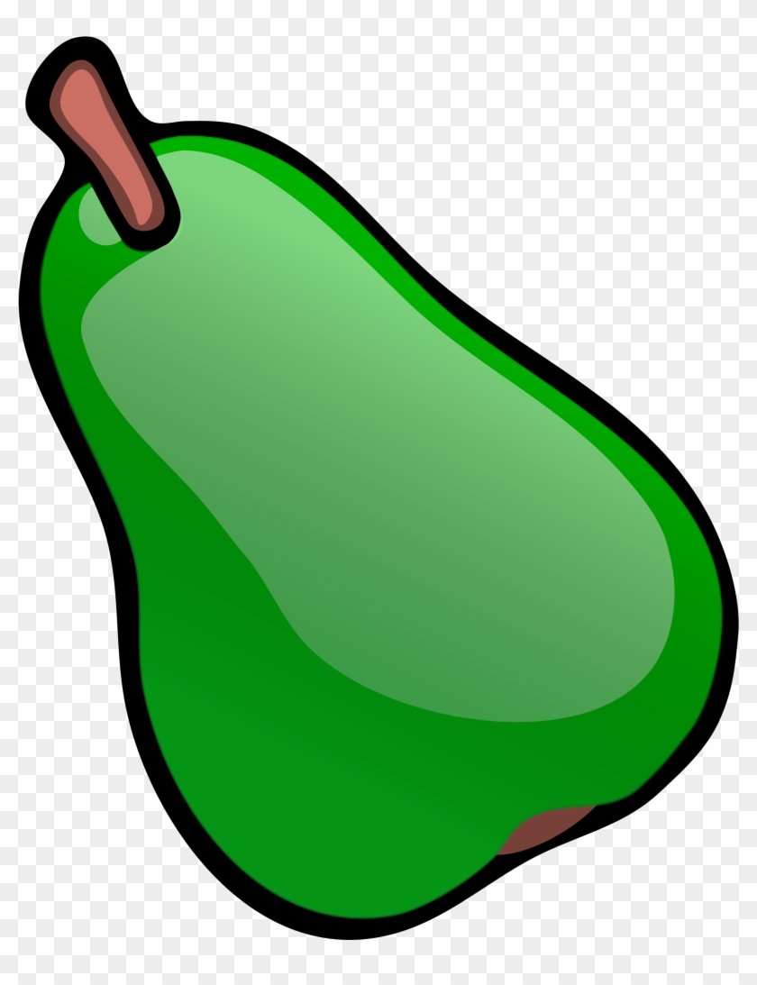 Big Image - Green Pear Clipart #167747