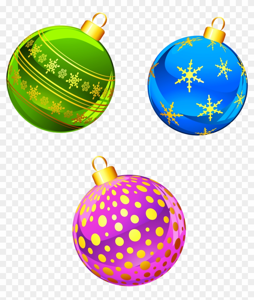 Christmas Ornaments Clipart - Ornaments Clipart #167757