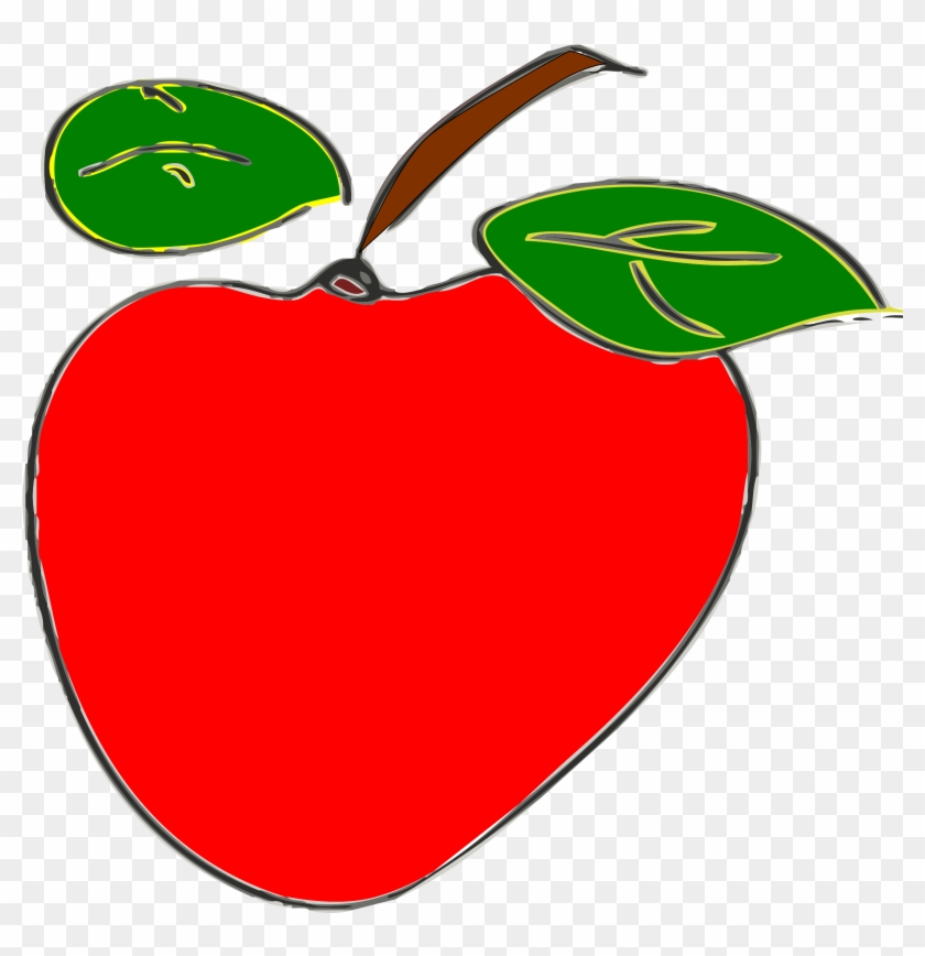 Manzana Clipart - Apple #167825