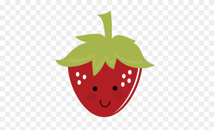 Strawberry Clipart Cute - Cute Strawberry Clipart #167835