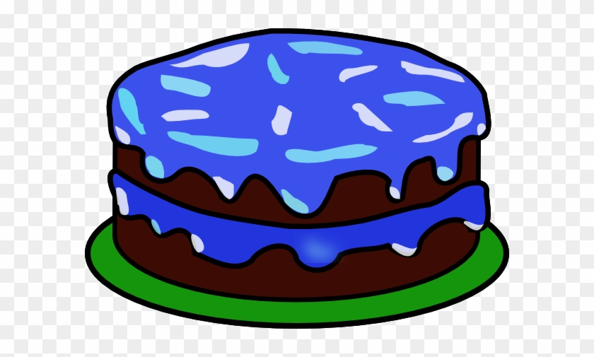 Clip Art Of Cake - Birthday Cake Clip Art No Candles #167857