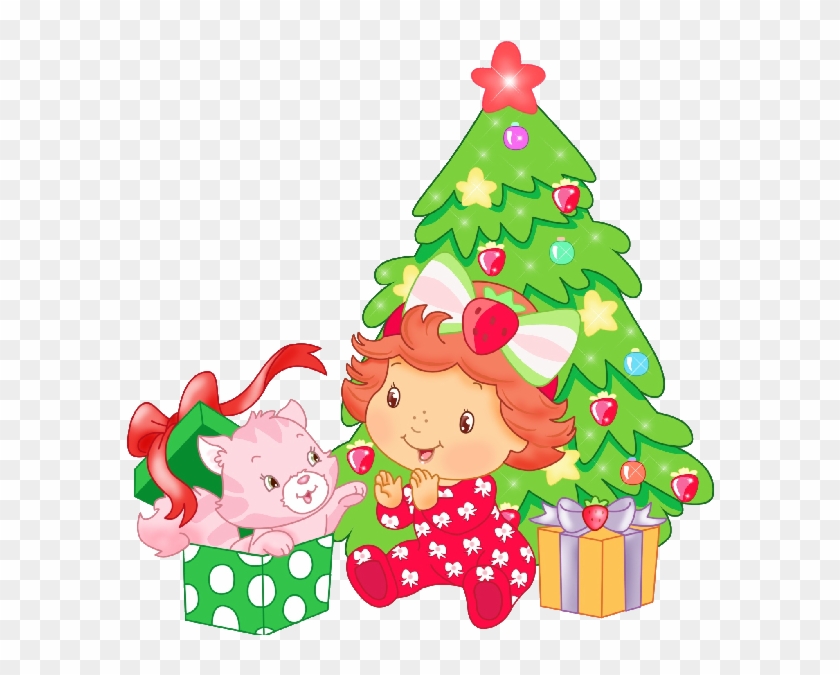 Strawberry Shortcake Clip Art - Baby Strawberry's First Christmas Strawberry Shortcake... #167862