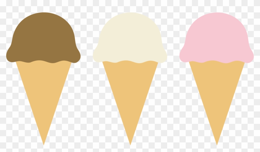 Icecream Border Cliparts - Ice Cream Cartoon Simple #167867