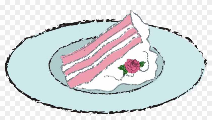 Piece Of Cake Clipart - Cake Slice Eaten Clip Art #167884