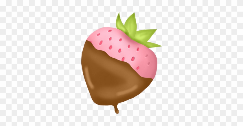 Chocolate Covered Strawberries Clipart #167902