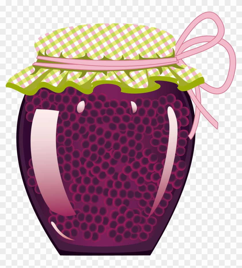 Marmalade Fruit Preserves Jar Clip Art - Jam #167941