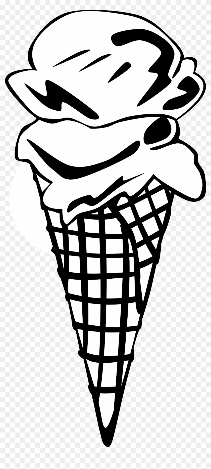 Clipart - Ice Cream Cone Clip Art #167964