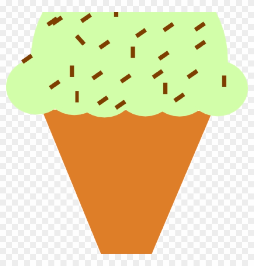 Ice Cream Cone Clip Art Ice Cream Cone With Sprinkles - Ice Cream Cone #167987