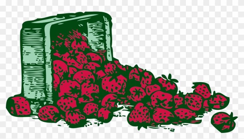 Strawberries Clipart By Johnny Automatic - Basket Of Strawberries Mugs #167995