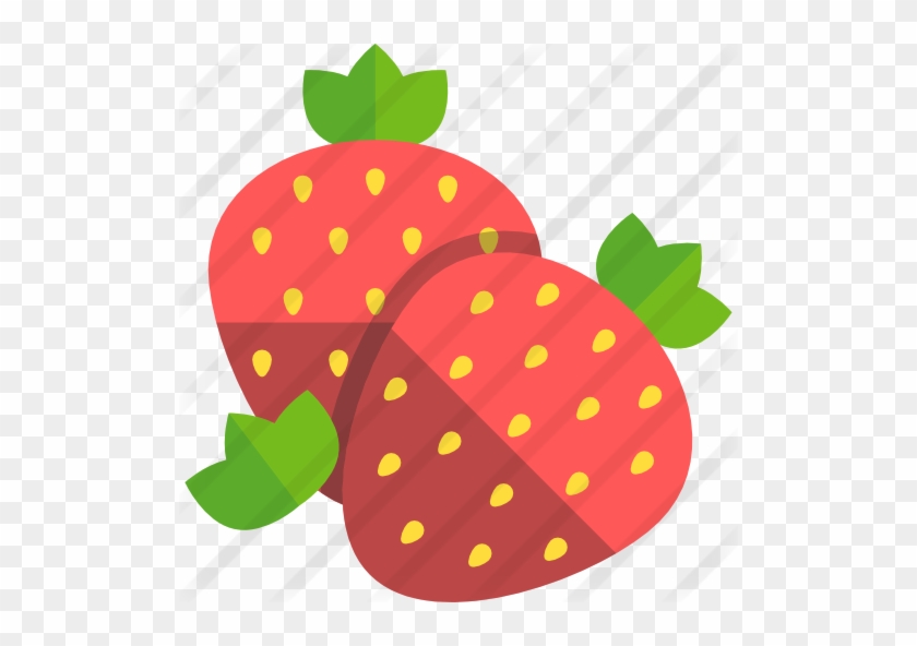 Strawberry - Fruit Flat Png #168027