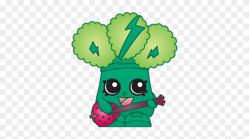 Strawberry Clipart Shopkin - Shopkins Rockin Broc 1 002 #168028