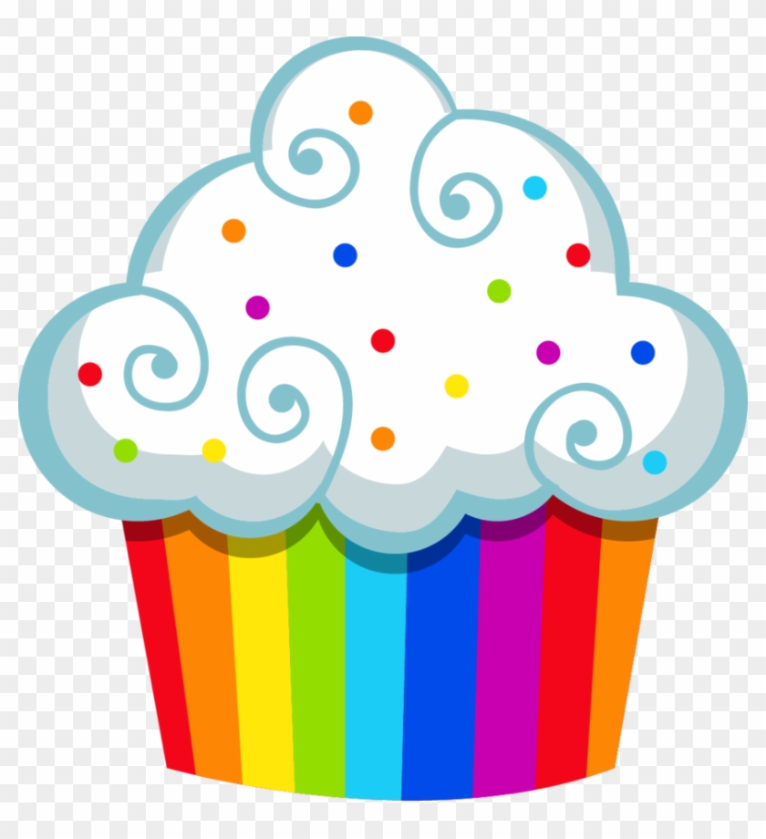 Rainbow Cake Clipart Cupcakes Cupcake Clip Art Pinterest - Rainbow Cupcake Clipart #168063