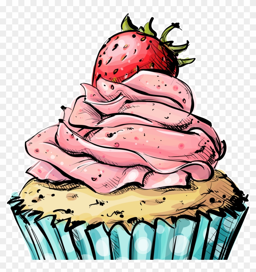 Cupcake Birthday Cake Bakery Muffin - Cupcake Poster #168089