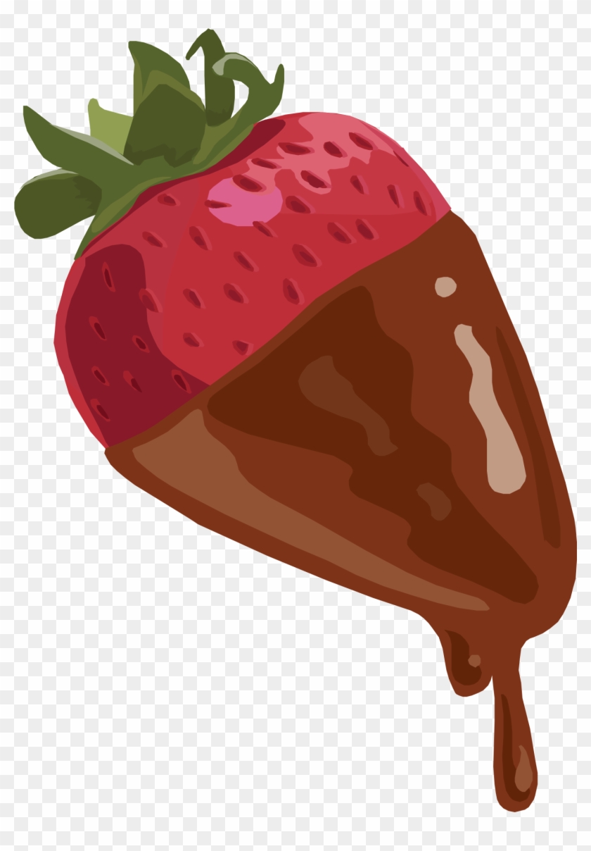 Strawberry Dipped In Chocolate - Chocolate #168096