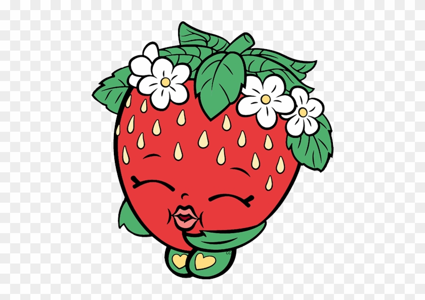 Shopkins Clip Art - Shopkins Characters Strawberry Kiss #168162