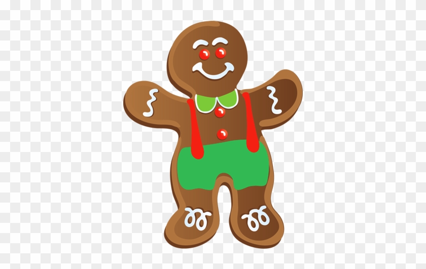 Clear Clip Art Cookies - Gingerbread Man Clip Art #168314