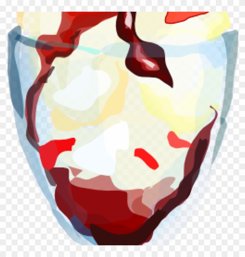 Sundae Clipart Strawberry Sundae Clip Art At Clker - Ice Cream Sundae Clipart #168324