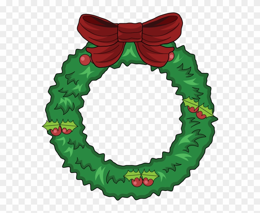 Christmas Wreath Clip Art - Christmas Wreath Clip Art #168373