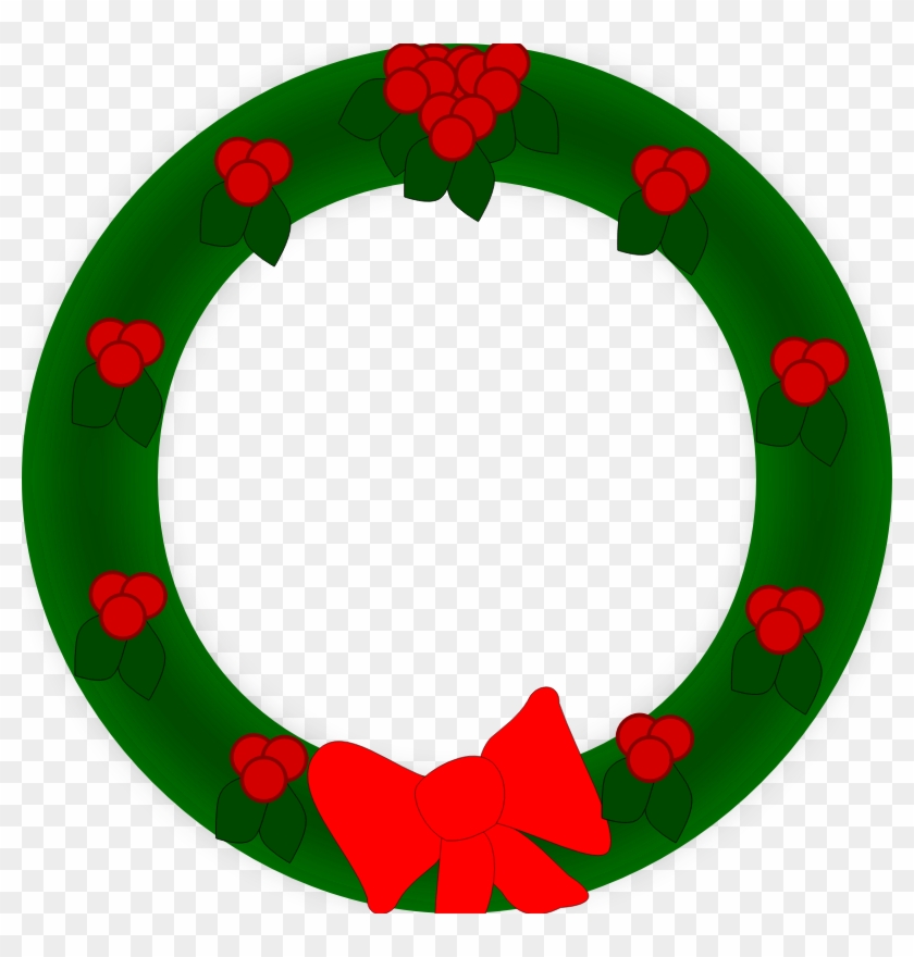 Clipart - Holiday Wreath - Wreath #168382
