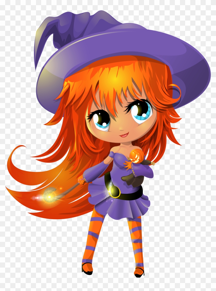 Clip Art - Clipart Witch Cute #168420