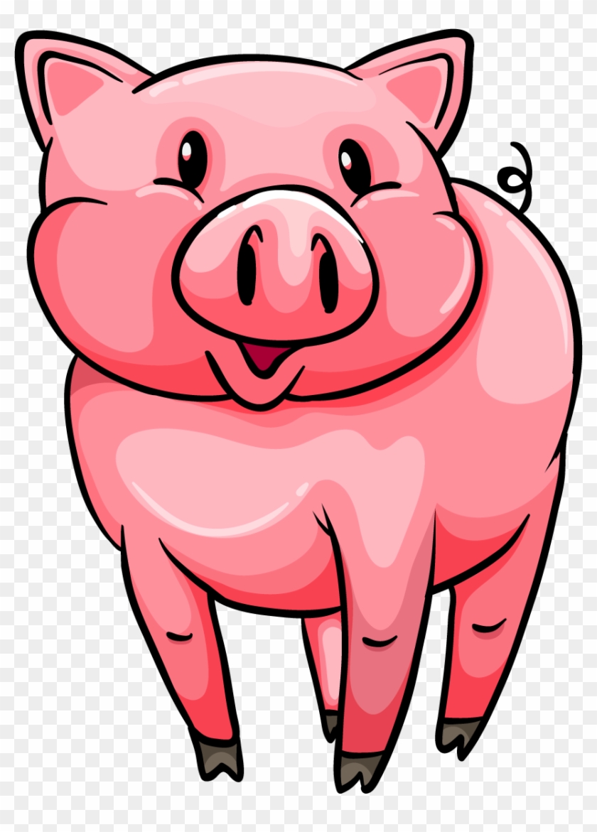 Smart Brain Clipart - Pig Clipart Png #168430