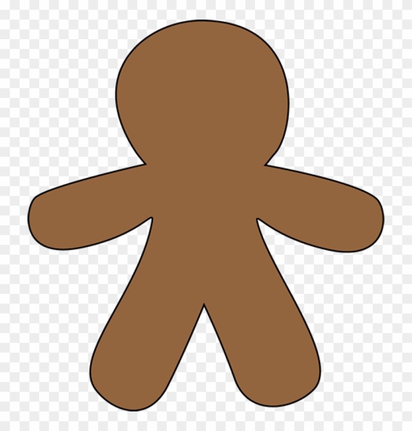 Gingerbread Man Clip Art Free Free Clipart Images - Blank Gingerbread Man Clipart #168479