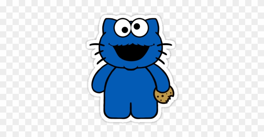 Cookie Monster Clipart Hello Kitty - Cookie Monster Background #168505