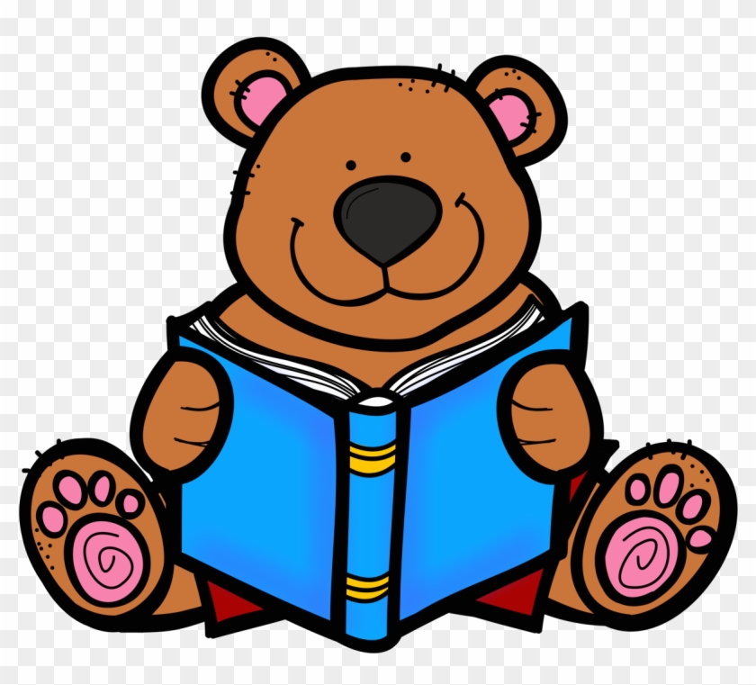 Love Reading Clipart Collection - Bear Reading A Book Clipart #168546