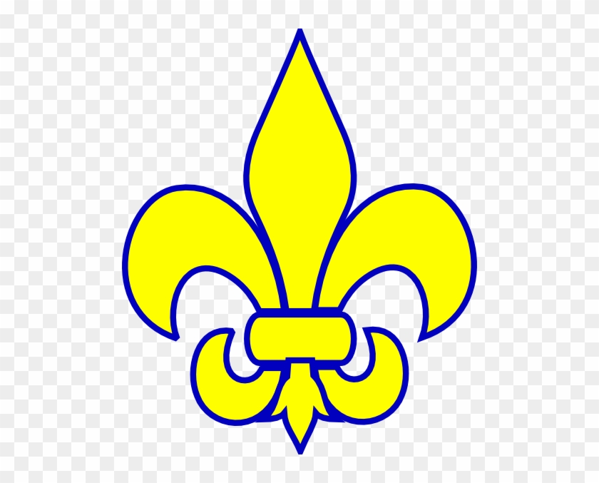 Scout Clip Art Scout Clip Art Clip Art, Gold And - Cub Scout Fleur De Lis Clip Art #168593