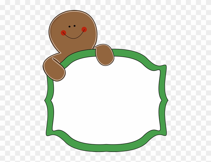 Gingerbread Cookie Clipart - Gingerbread House Border Clipart #168611