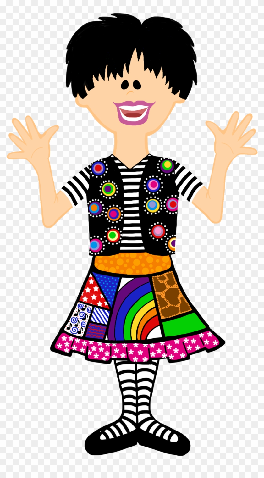 Babysitting Clipart - Mismatched Clothes Clipart #168616