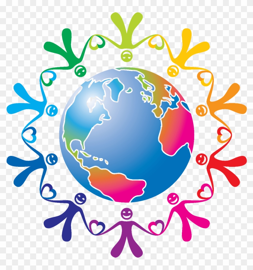 People Holding Hands Around The World Gif - Free Transparent PNG ...