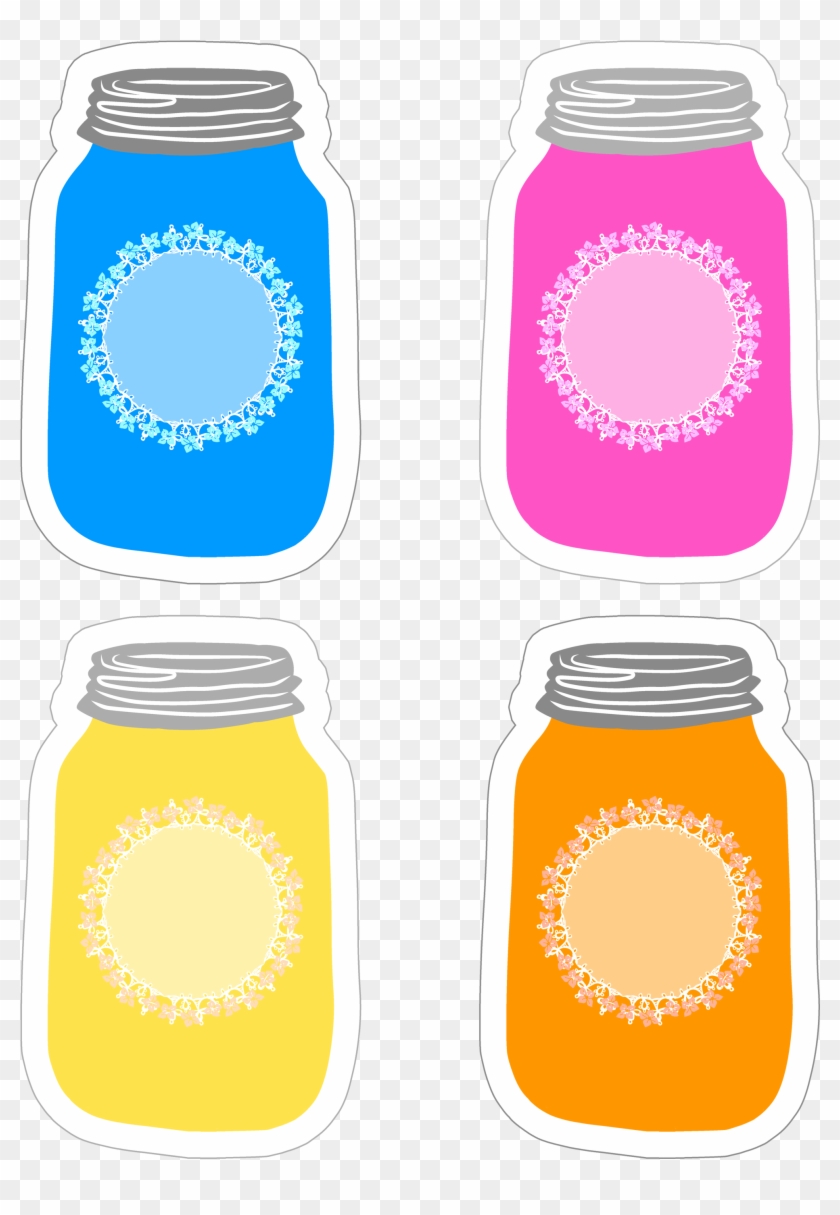 Cute Printable Mason Jar Labels Hang Tags Blank Lid - Free Printable Mason Jar Tags #168744