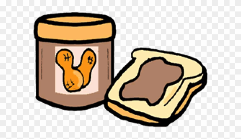 Peanut Butter Clipart Bread Clipart - Peanut Butter Sandwich Clip Art #168759