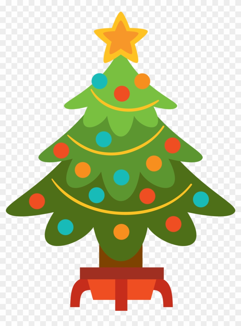 Unique Christmas Tree Clipart Kid - Merry Christmas Tree Png #168858