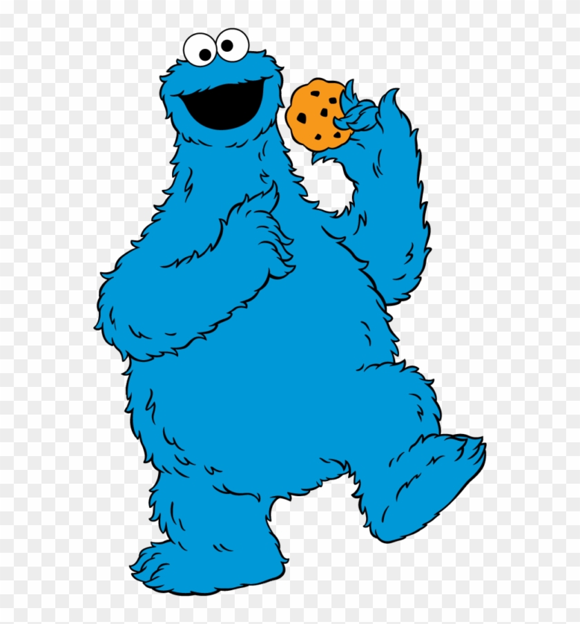 Free Clip Art Of Cookie Monster Clipart - Sesame Street Characters Clipart #168884