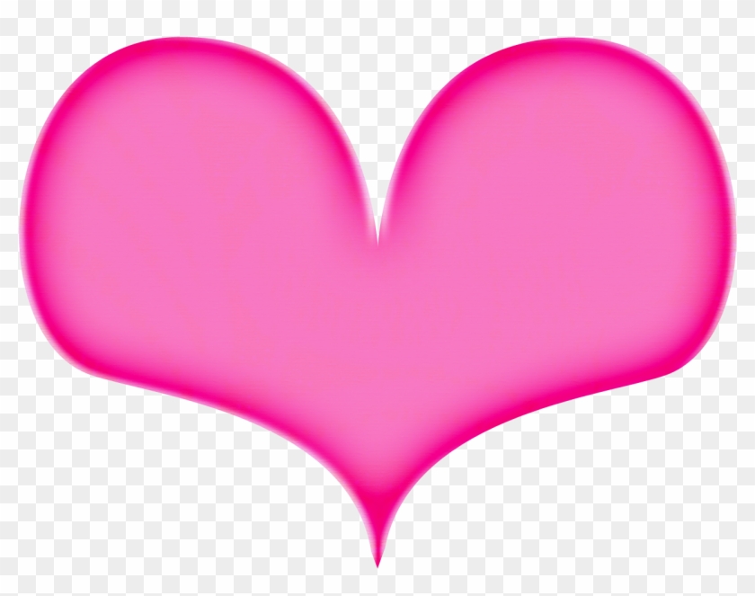 Light Pink Heart Clipart Pink Clip Art Free Pink Heart - Pink Heart Clipart Png #168904