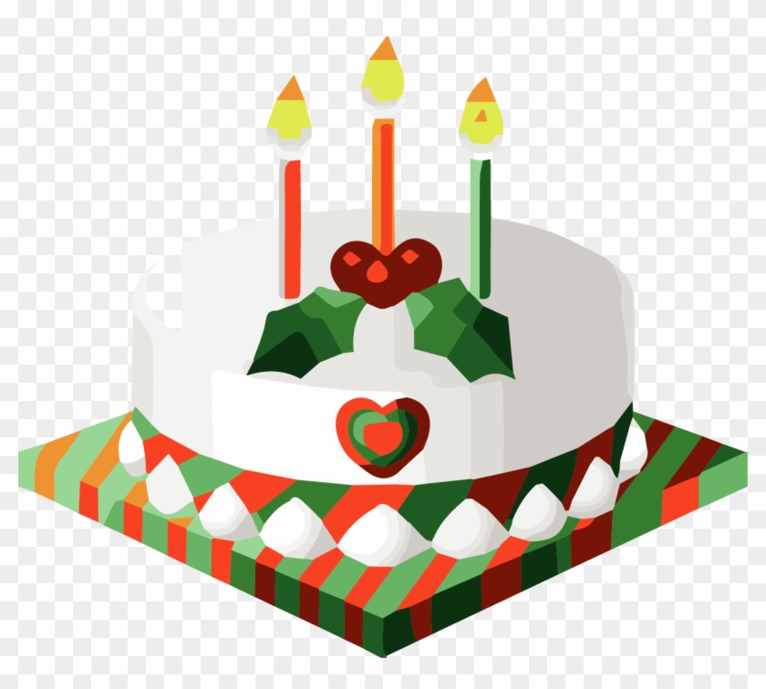 Christmast Cake Png Clipart - Christmas Cake Clipart Free #168922