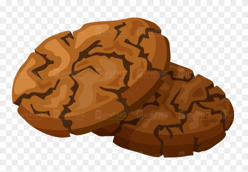 Cracked Cookies Clipart Png Image - Cookies Clipart Png #168950