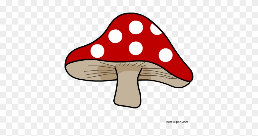 Free Big Red Mushroom Clip Art - Easter #169112