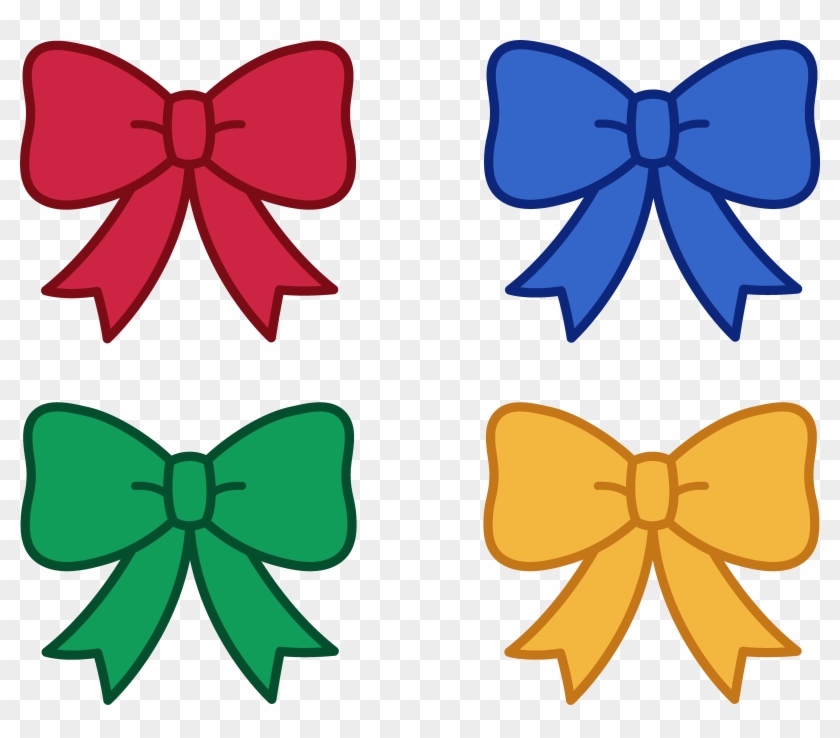 Cute Christmas Bows Clipart - Bows Clipart #169119