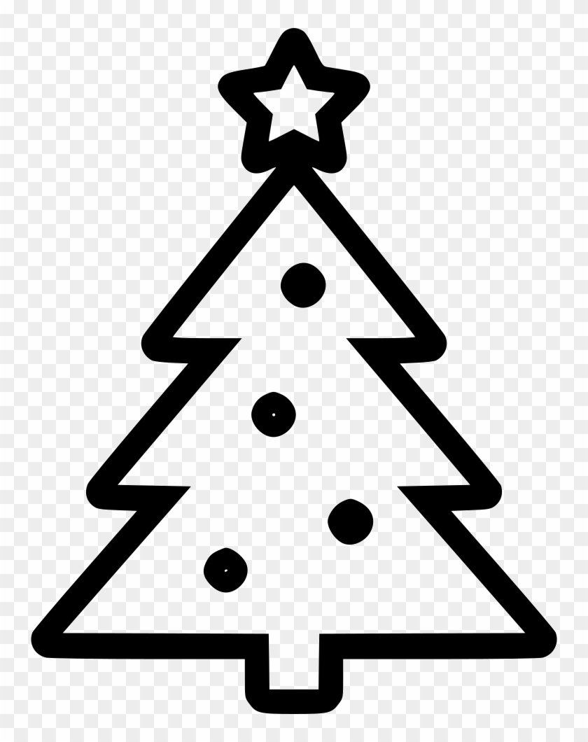 Christmas New Year Tree Comments - Christmas Tree Icon Png #169172