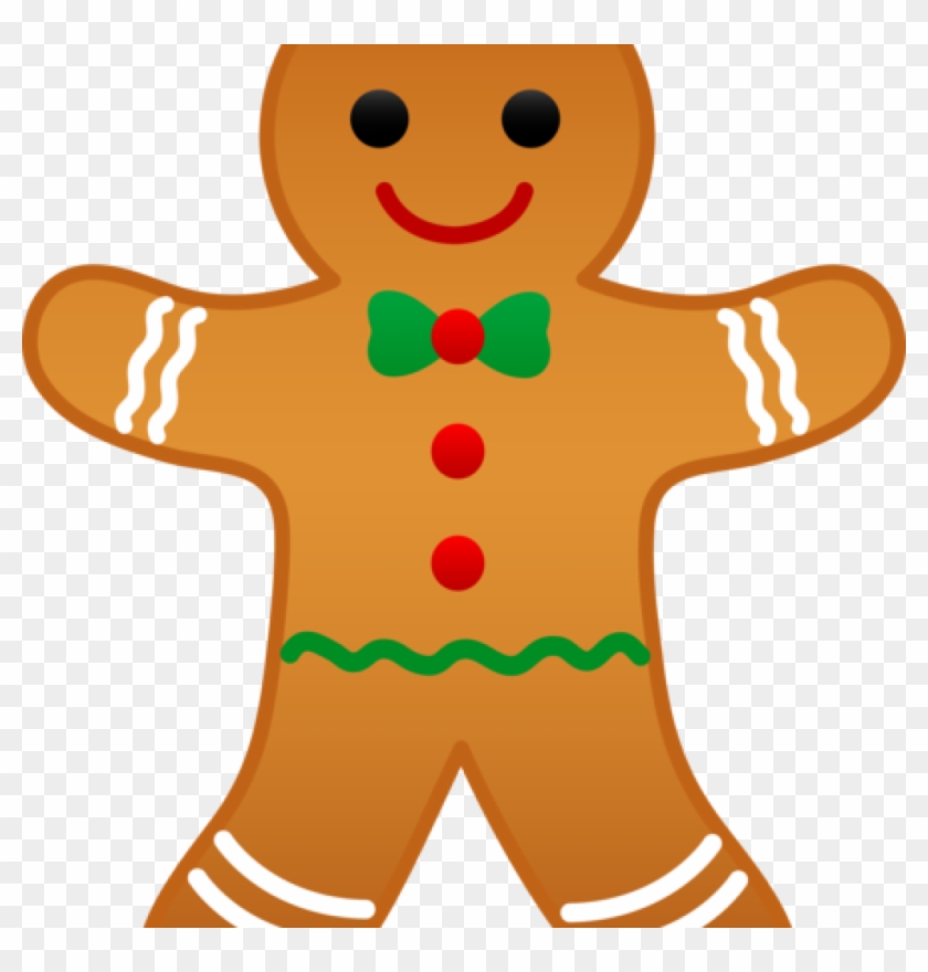 Gingerbread Man Clip Art Christmas Gingerbread Man - Clip Art Gingerbread Man #169285