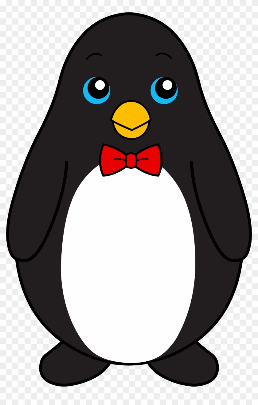 Cute Penguin Clip Art Free Clipart Images - Penguin Red Bow Tie #169299