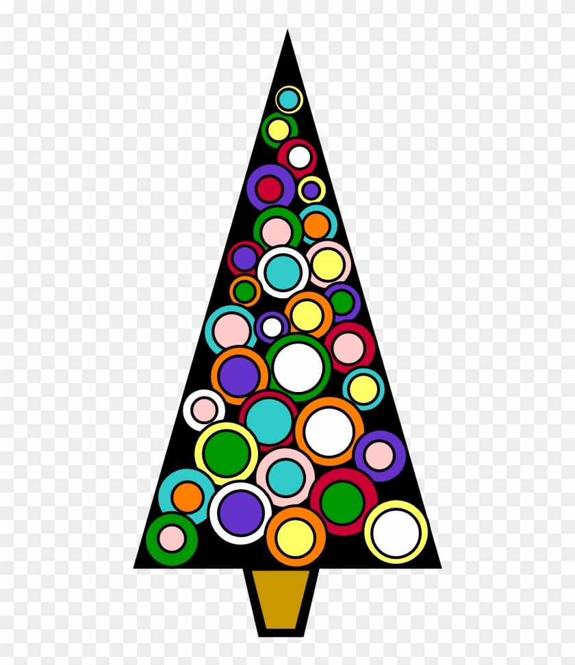 Free Christmas Tree Clip Art Borders - Christmas Scene Free Clip Art #169357