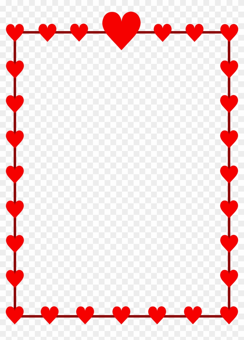 Free Valentine Clipart - Valentines Day Border Clip Art #169541